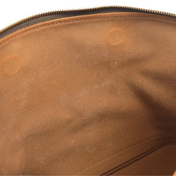 100% authentic LOUIS VUITTON ALMA HANDBAG PURSE MONOGRAM CANVAS - Picture 10 of 10